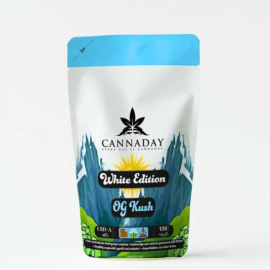 Cannaday - Blüten - CBD - OG Kush 15% – White Edition