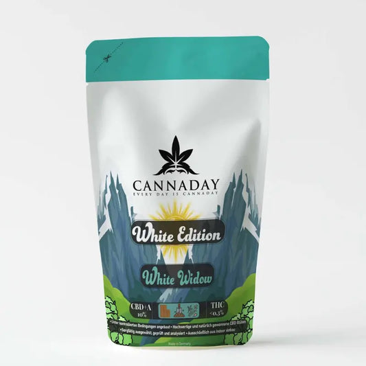 Cannaday White Widow 10% – White Edition